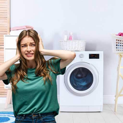 علت صدای جیر جیر ماشین لباسشویی