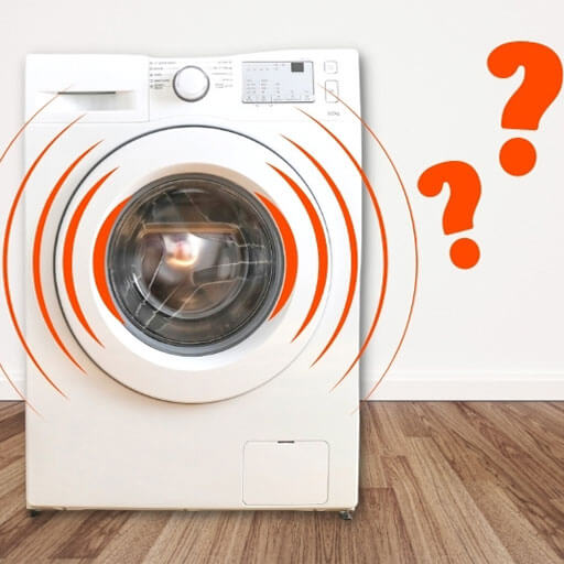 علت لرزش و تکان خوردن ماشین لباسشویی