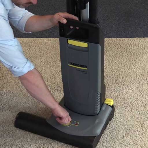چرا جاروبرقی روشن نمیشود؟
